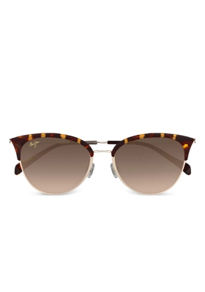 Maui Jim tortoiseshell metal sunglasses - Gold