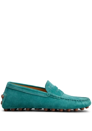 Tod's Gommino penny-slot suede loafers - Blue