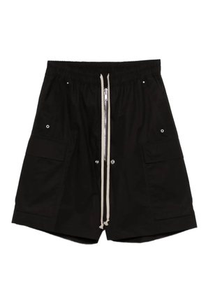 Rick Owens zip-detail cargo shorts - Black