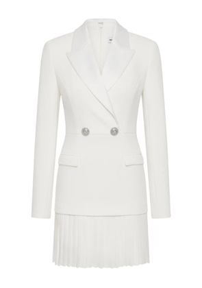 Rebecca Vallance pleated double-breasted dress - Neutrals