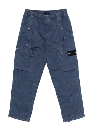 Stone Island Hollow garment-dryed cargo trousers - Blue