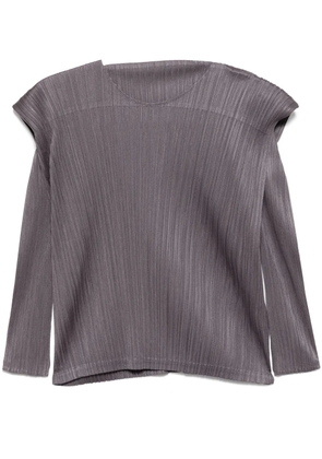 Pleats Please Issey Miyake Monthly Colors September blouse - Purple