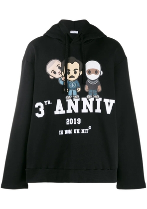Ih Nom Uh Nit 3th Anniv hoodie - Black