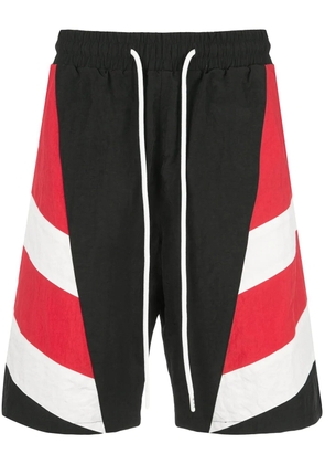 God's Masterful Children striped track shirts - Red