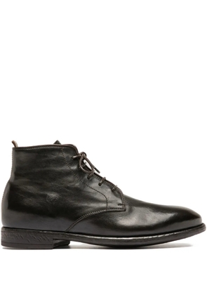 Officine Creative Emory lace-up leather boots - Brown