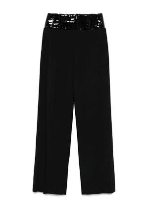 David Koma panelled trousers - Black