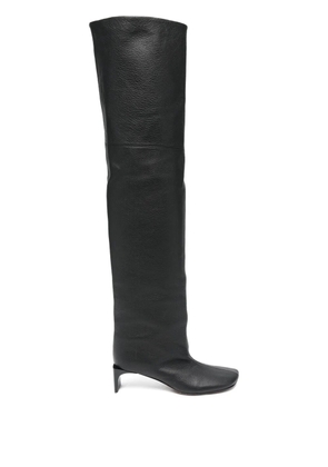 Sportmax 45mm Runway boots - Black