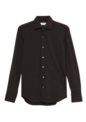 Alessandro Gherardi long-sleeve button-up shirt - Brown