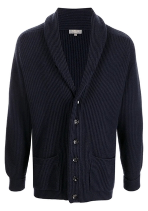N.Peal Kensington button-up cardigan - Blue