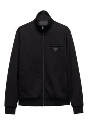 Prada logo zip-closure jacket - Black