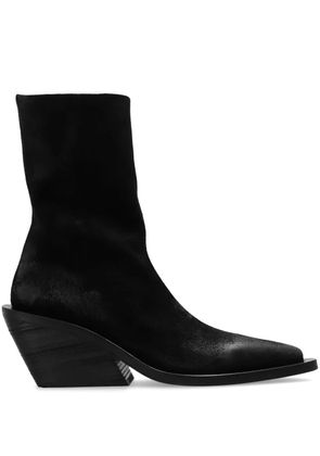 Marsèll 90mm Gessetto suede boots - Black