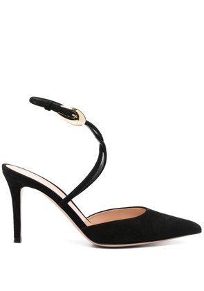 Gianvito Rossi 90mm suede pumps - Black