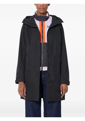 Helly Hansen Voyage hooded rain coat - Black