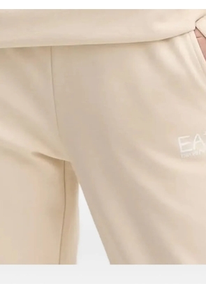 Ea7 Emporio Armani logo-detail hooded track suit - Neutrals