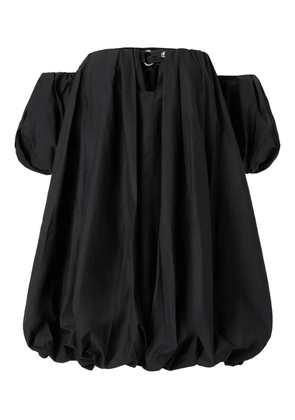 PINKO balloon-hem mini dress - Black