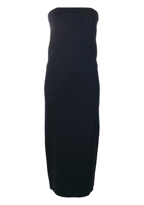 Givenchy ribbed tube dress - Blue