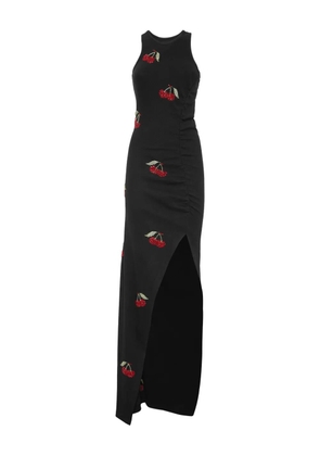 Philipp Plein crystal-embellished maxi dress - Black