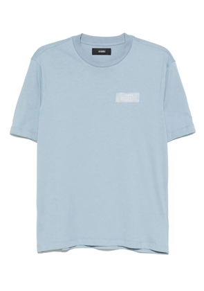 AMIRI logo-tag cotton t-shirt - Blue