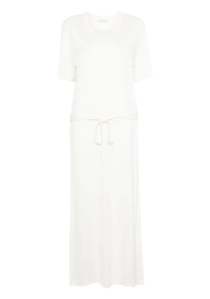 LEMAIRE belted maxi dress - Neutrals
