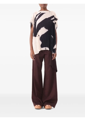 Jason Wu Collection abstract-print blouse - Neutrals
