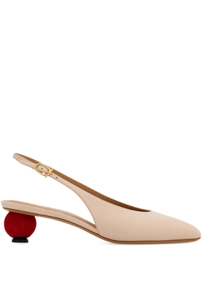 Ferragamo slingback pumps - Pink