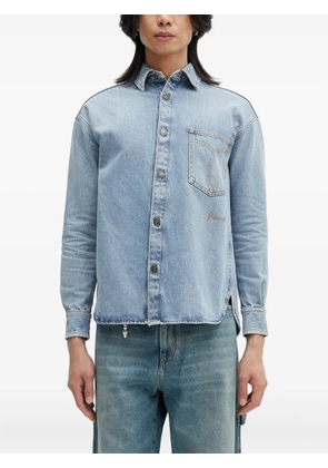 Fiorucci open-back denim shirt - Blue