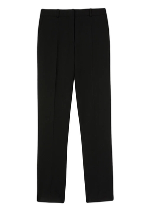 Jil Sander high-waist straight-leg trousers - Black