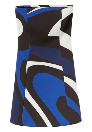 PUCCI Marmo-print minidress - Black