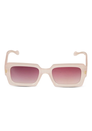 Kador Evi Glamour rectangle-frame sunglasses - Neutrals