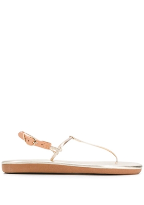 Ancient Greek Sandals Katerina flat sandals - Metallic