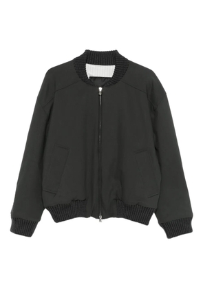 FEDERICO CINA zip-up bomber jacket - Grey