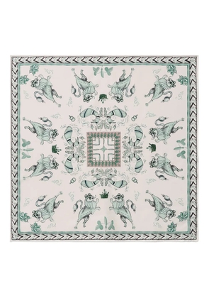 Fabiana Filippi graphic-print scarf - Green