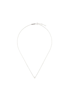 Delfina Delettrez Dots Solitaire diamond necklace - Metallic