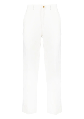 Comme des Garçons Homme Plus straight-leg chino trousers - White