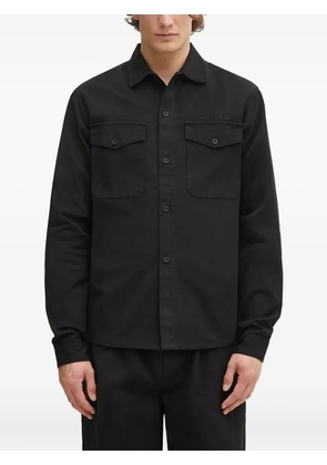 NO PROBLEMO chest-pocket shirt - Black