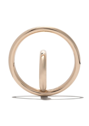 Charlotte Chesnais Saturn Blow Large earring - Metallic