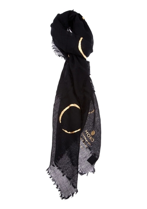 Horo 24kt gold scarf - Black