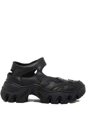 Rombaut chunky-sole cut-out sneaker sandals - Black