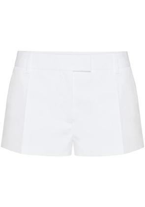 Valentino Garavani Compact poplin shorts - White