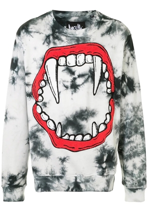 Haculla tie-dye cotton sweatshirt - White
