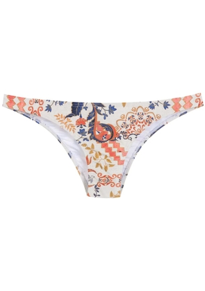 Lygia & Nanny Poipu paisley floral-print bottoms - Neutrals