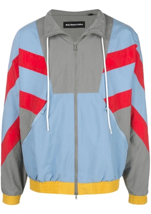 God's Masterful Children colour blocked sport jacket - Blue