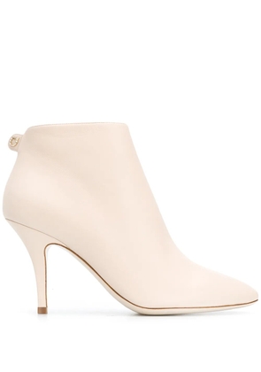 Ferragamo Joan almond-toe ankle boots - Neutrals