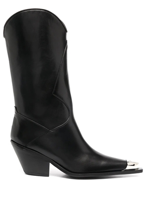 MISBHV metallic toe boots - Black
