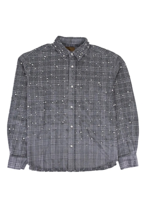 BIRTH OF ROYAL CHILD rhinestone-embellished 'Grey' shirt