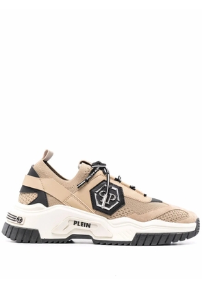 Philipp Plein vegan Predator low-top sneakers - Brown