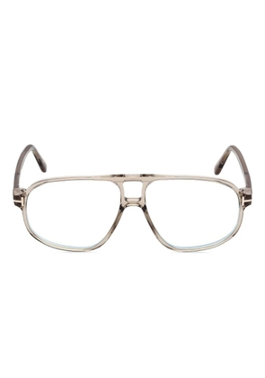 TOM FORD Eyewear hinge-detail glasses - Grey
