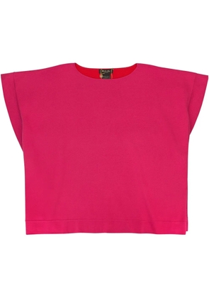 Loro Piana short-sleeve cotton blouse - Pink