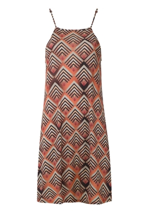 Lygia & Nanny Iris printed dress - Orange