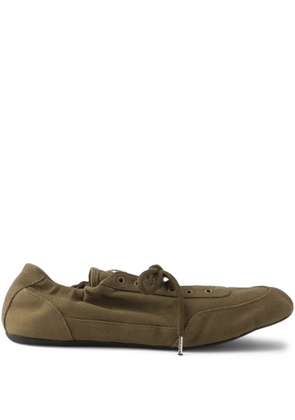 Prada Collapse canvas sneakers - Green